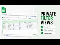 How to Filter Data Without Affecting Other Users in Sheets