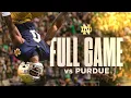 FULL GAME No 24 Notre Dame Football vs Purdue 2025