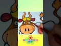 How to color Cow Coloring Page SSColoring