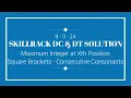 SKILLRACK DAILY CHALLENGE AND DAILY TEST SOLUTION 09-03 C Java Python