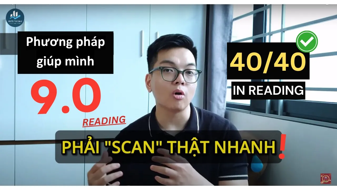 Outline Video Phương pháp Keywords cứng-mềm giúp mình đạt 9.0 IELTS Reading (Part 1) || IELTS Từ Đầu by Thế Quang