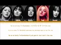 (G)I-DLE 'MY BAG' Lyrics ((여자)아이들 MY BAG 가사) (Color Coded Lyrics)