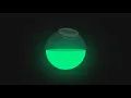 3D Glowing Bottle Animation with HTML CSS JavaScript
