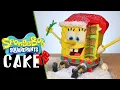 100 Edible FESTIVE SpongeBob SquarePants CAKE for Christmas
