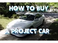 How To Buy A Project Car On Craigslist For First Time Buyers