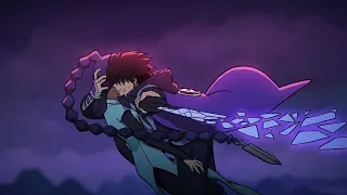 7 vs 9 recolored glow scissor seven