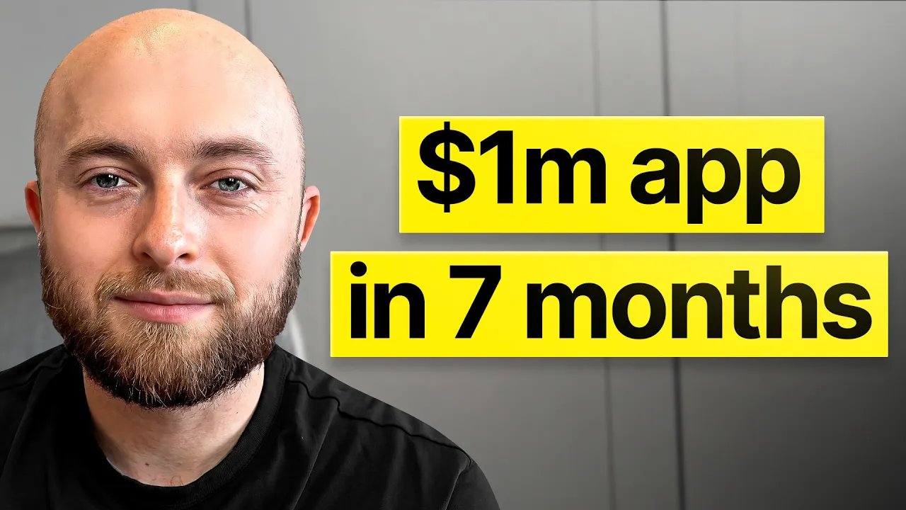 I speedran an ai app from 0 to $1m/yr in 10 months