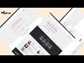 Demo Multiple Pages Website using HTML CSS Bootstrap 4 Responsive No JS Used