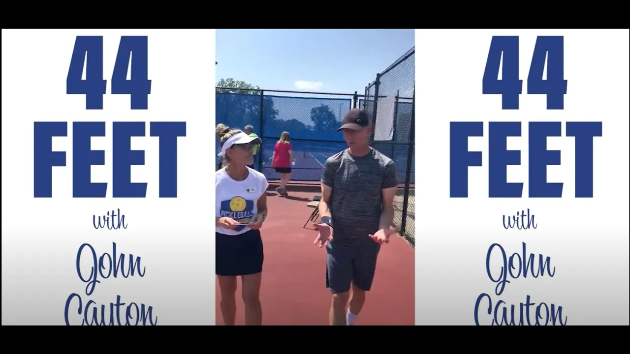 Pickleball Lawrence "44 feet" interview with John Cayton