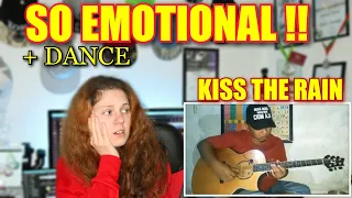 alip ba ta kiss the rain fingerstyle cover first time hearing dance 