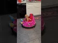 Disney s Minnie Mouse 6V Bumper Car Knocks em Right on OUT lol