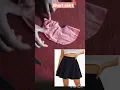 Lagu easy short skirt cutting 😍#viral #shortvideo  #minidress #dress #girlsfashionreview #skirt