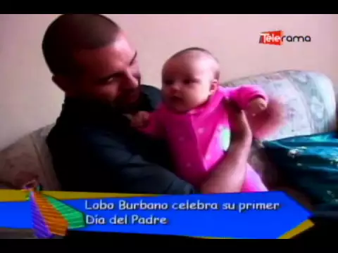 Lobo Burbano celebra su primer día del padre