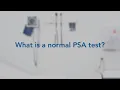What is a Normal PSA Test