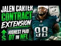 BREAKING Eagles Make Jalen Carter The Highest Paid DT In the NFL 4 Years 152 Million