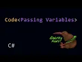 C passing variables between scripts