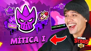 PEGUEI o RANK MÍTICO no NOVO MODO RANKEADO do BRAWL STARS 🔥  *COMPREI o NOVO PRO PASS* 🤑