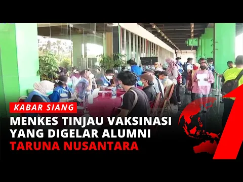 Menkes Meninjau Vaksinasi Massal yang Digelar Ikatan Alumni Taruna Nusantara di Ancol