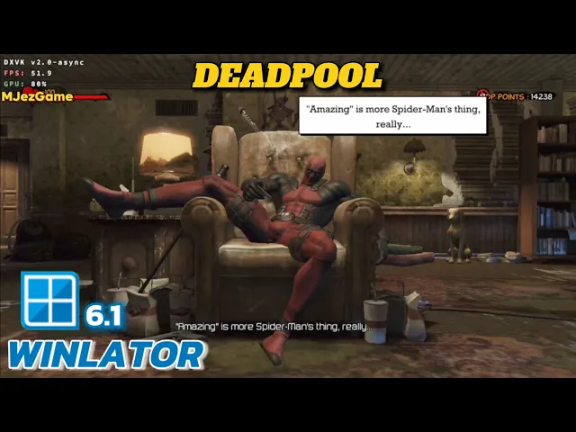Winlator - Gameplay Deadpool - Windows