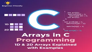 Arrays in C Programming 1D 2D Arrays Explained with Examples
