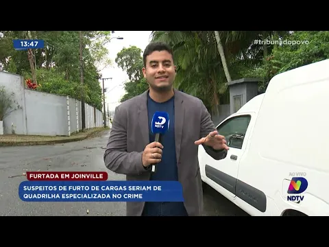 Furtada em Joinville: suspeitos de furto de cargas seriam de quadrilha especializada no crime