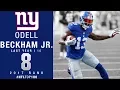 Odell Beckham Jr WR Giants Top 100 Players of 2017 NFL