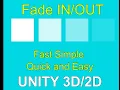 Unity Fade Image Picture or scene
