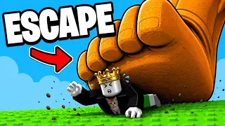 I ESCAPED the SPEED vs GIANT ROBLOX!