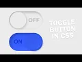 Next Level Toggle Button in Html and CSS Checkbox On Off Button Animation Effects