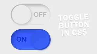 Next Level Toggle Button in Html and CSS Checkbox On Off Button Animation Effects
