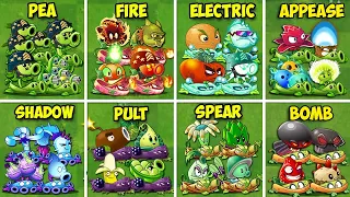 Random All Pair Plants & Vine VS All Zombies - Who Will WIn? - Pvz 2 Plant vs Plant