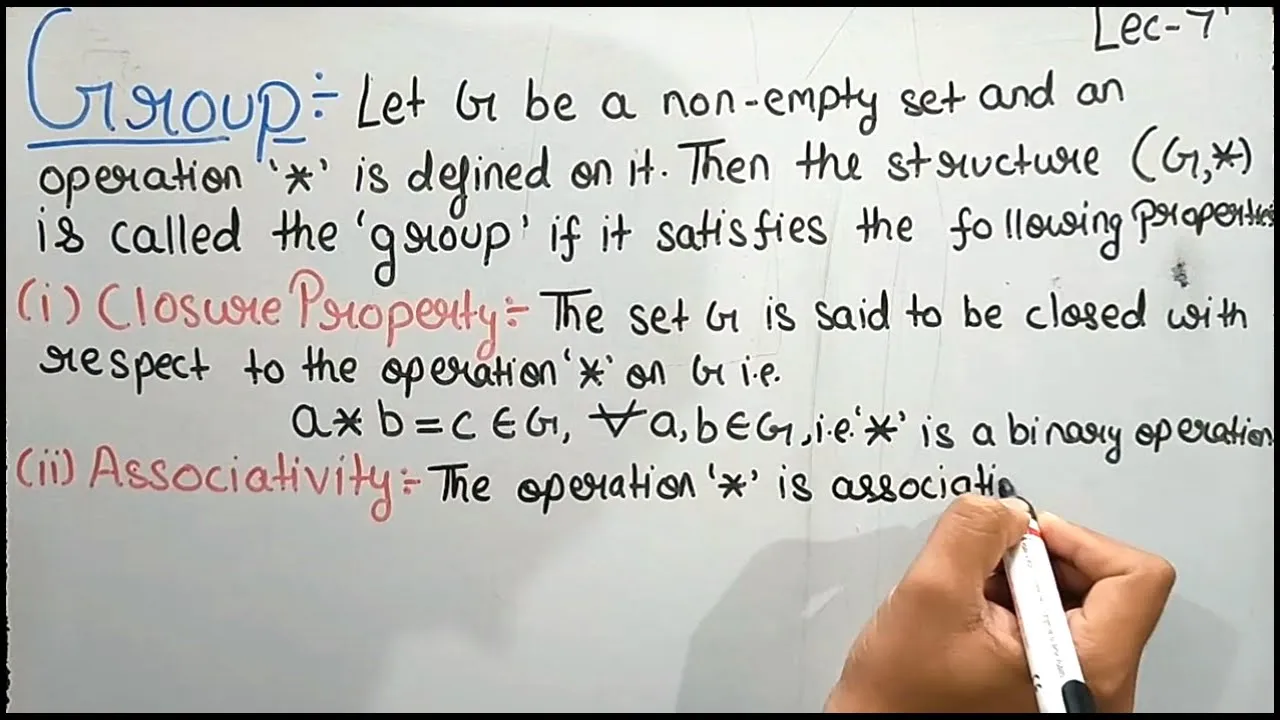 Group Theory | Group | Abelian Group | Lecture 7| Theta Classes