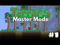 I built a Log Cabin from nothing - Terraria 1 4 Master Mode Let s Play