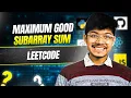 3026 Maximum Good Subarray Sum Prefix Sums Hash Table Biweekly Contest 123