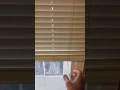 How to drop down blinds