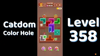 Catdom Color Hole Level 358 Screenshot