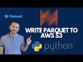 AWS Data Wrangler Write Parquet to AWS S3
