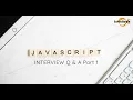 Javascript Interview Question and Answer Part 1 - Let vs Var in JavaScript