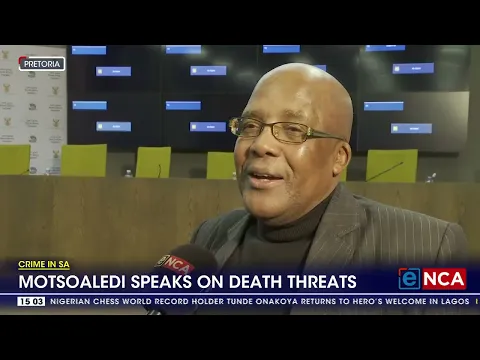Download MP3 Motsoaledi speaks on death threats