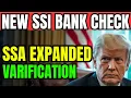 SSI ALERT SSA Expanded Bank Verification Your Account Could Affect Approval