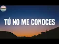 Danny Ocean - Tú no me conoces (Lyrics)