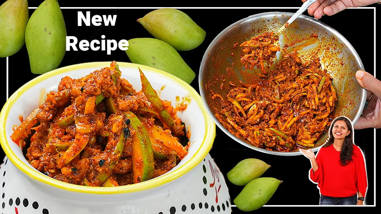            Aam ka Achar   Raw Mango Pickle Recipe   Aam  Kabitaskitchen