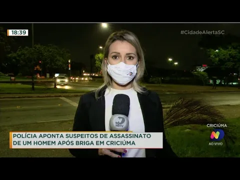 Polícia aponta suspeitos de assassinato de um homem após briga em Criciúma