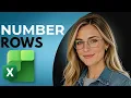 How to Number Rows in Excel Full Guide