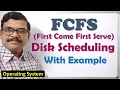 FCFS Disk Scheduling Algorithm Explained in Operating System First Come First Serve Algorithm OS