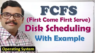 FCFS Disk Scheduling Algorithm Explained in Operating System First Come First Serve Algorithm OS