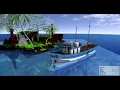 Shadow water effect reflection and refraction with webgpu version 2