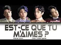 Download Lagu [AI COVER] BTS - Est-ce que tu m'aimes? (Color Lyrics Frn)