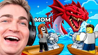 I Made My Mom Play My New Roblox Game