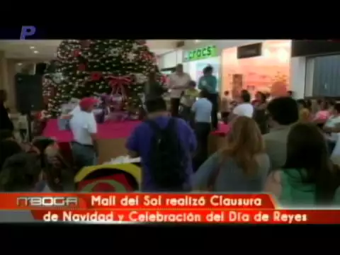 Mall del Sol realizó clausura de navidad y celebración del Día de Reyes